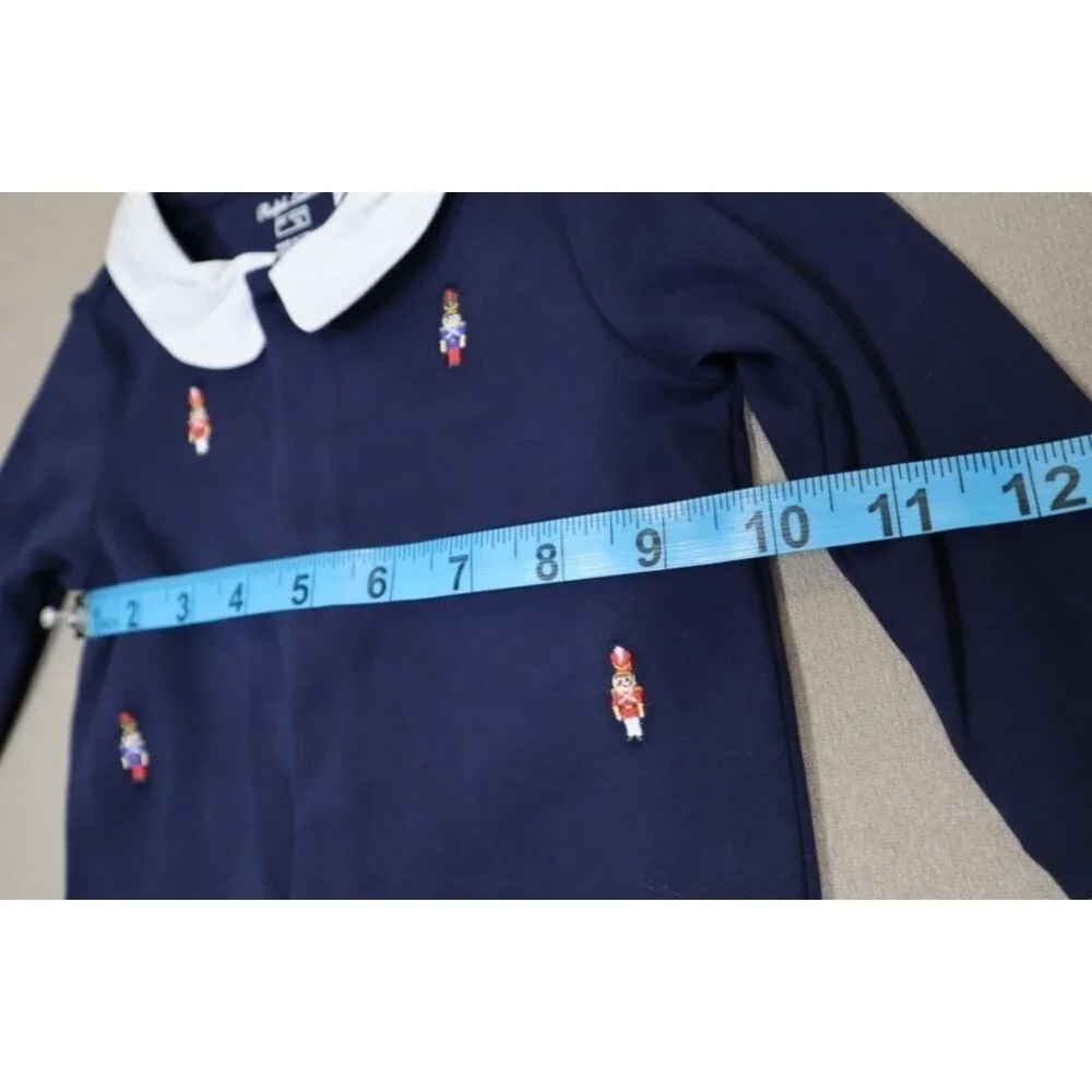 Polo Ralph Lauren Baby Boy's Nutcracker Embroidered Footie‎ Size 6M